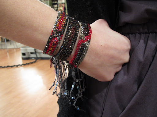 Bracelets look great grouped together