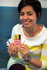 Natalie sewed a cardholder for her Metro card and ID. Natalie sewed a cardholder for her Metro card and ID.