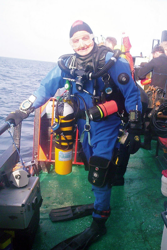 A happy Diver