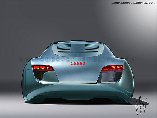 Audi rsq vexel digital drawing