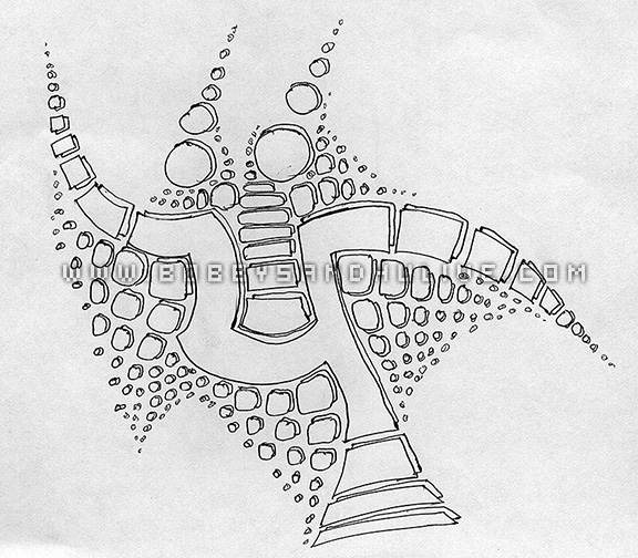 punjabi doodle with the logo of punjabiportal called puppa