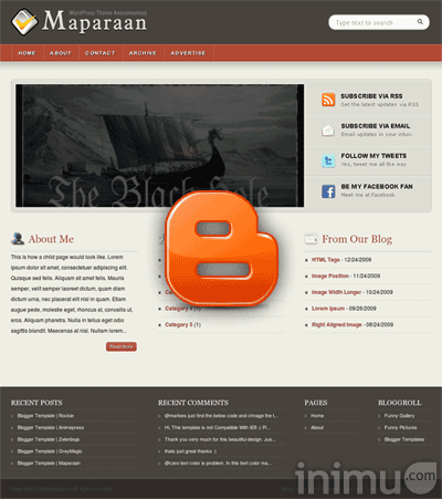 Free Premium Blospot template