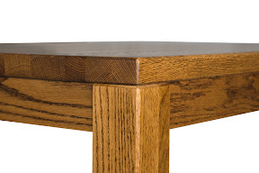 Ashland Dining Table in Rustic Oak