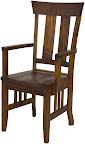 Monaco Dining Chair, Mahogany Oak
