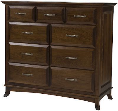 Rochester Dresser in Natural Walnut
