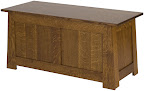 Teton Cedar Chest Shown in Rustic Quarter Sawn Oak