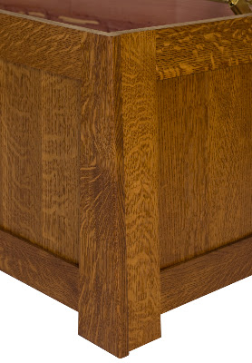 Teton Chest Shown in Rustic Quarter Sawn Oak