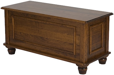 Lotus Chest, Mahogany Oak
