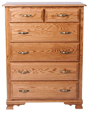 Prairie Dresser, Oak Hardwood, Medium Finish