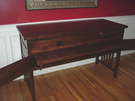 Mission Sideboard in Natural Walnut
