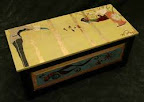 Original Denise Duong  painted hope chest entitled �Serenading Thoughts�