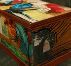 Original Quest Skinner painted hope chest entitled �Naomi�s Hope�