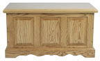 Hope Chest, Oak Hardwood, Honey Finish