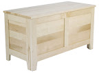 Shaker Cedar Chest, Maple Hardwood, Natural Finish