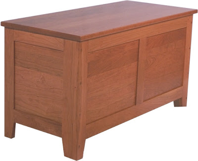 Shaker Chest, Oak Hardwood, Autumn Finish