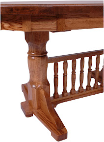 60 x 42 Riverside Dining Table, Oak Hardwood, Medium Finish