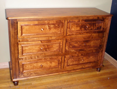 Lotus Dresser, Maple Hardwood, Colonial Finish