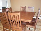 60 x 60 Woodland Dining Table and Runic Chairs, Oak Hardwood, Rustic Finish