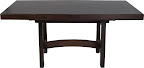 66 x 40 Montreal Dining Table, Timber Edge, Oak Hardwood, Custom Finish