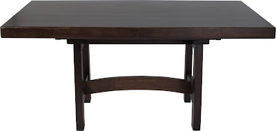 66 x 40 Montreal Dining Table, Timber Edge, Oak Hardwood, Custom Finish