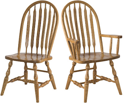 Missouri Dining Chair in Medium Oak