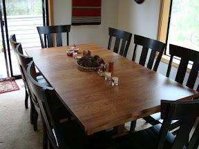 Oregon table set