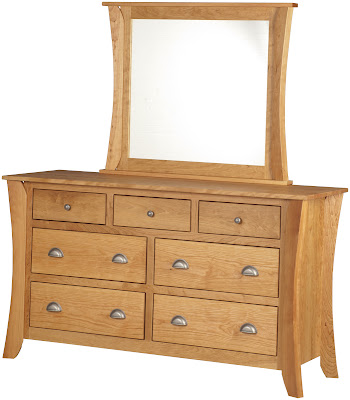 Kyoto Dresser in Oil & Wax Cherry, Custom Hardware