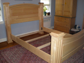 Concord Bed Frame in Natural Hard Maple