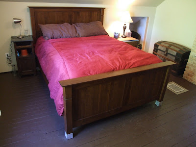 Elysian Bed in Ruby Walnut