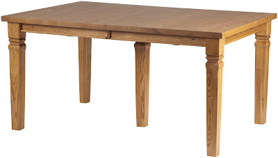 Corsica Dining Table in Honey Oak