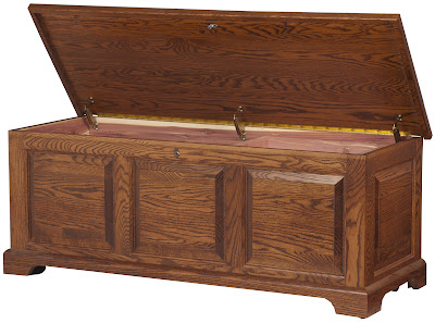 Hudson Chest, Mahogany Oak