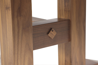 120 x 46 Trestle Table in Natural Walnut