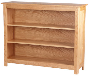 Shaker Bookshelf in Honey Oak