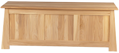 Teton Cedar Chest Shown in Natural Grey Elm
