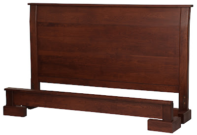Sumatra Platform Bed in Chocolate Cherry
