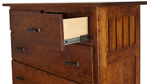 40" x 60" Teton Dresser in Antique Cherry