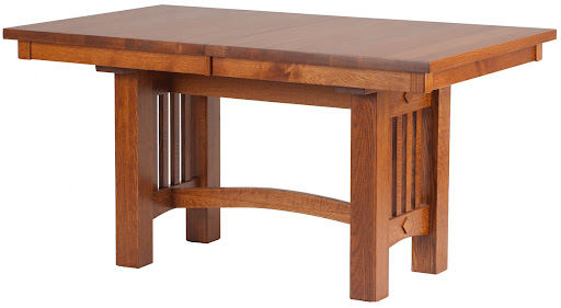 60" x 42" Albany Mission Table in Autumn Oak