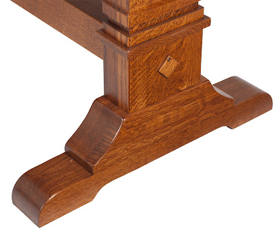 72" x 36" Tuscany Table in Autumn Quarter Sawn Oak