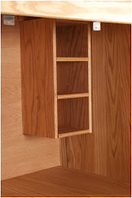 Mission Armoire Desk, Oil & Wax Oak