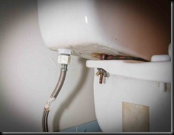 Toilet hook up