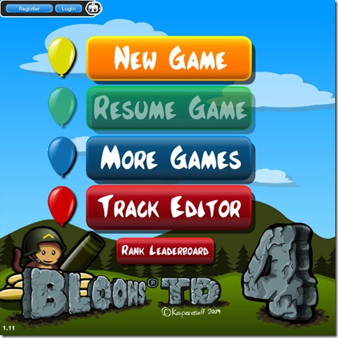 Bloons Tower Defense 4 Bloons Tower Defense 4