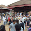  &ndash; people in the gai jatra procession in Patan