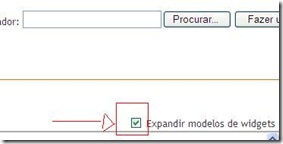 expandir modelos de widgets