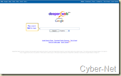 DeeperWeb on Cyber-Net
