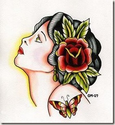 Gipsy Girl Tattoo