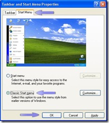Classic Start Menu