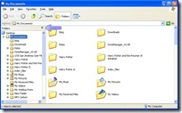 To Show common file and folder tasks