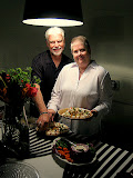 amanda's parents at spruce's grand opening.