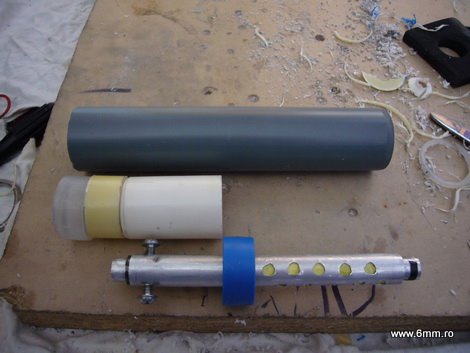 airsoft, amortizor, home-made