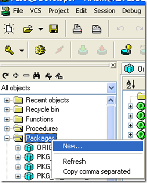 PL/SQL Developer - How to Create First Sample Package - Oracle 10g